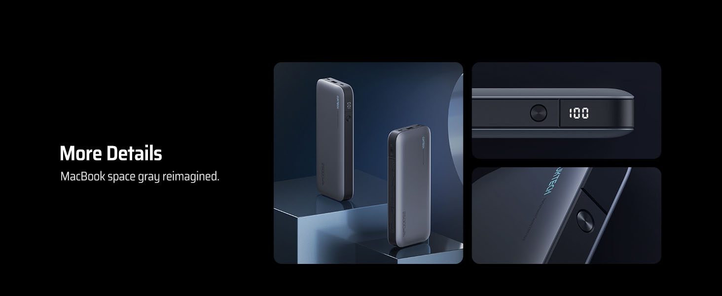 Sạc Dự Phòng Cuktech 25000mAh 210w 2C1A PD 3.1 PPS5A QC Mi Turbro Charger 120W - PB250 - Cuktech Việt Nam