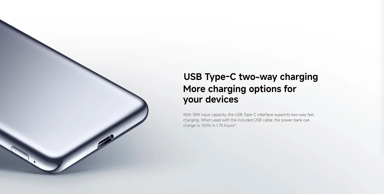 Xiaomi ra mắt pin dự phòng Ultra Slim Power Bank 5.000 mAhcó thiết kế đẹp, nhẹ 93 g, sạc nhanh 20W - Cuktech Việt Nam