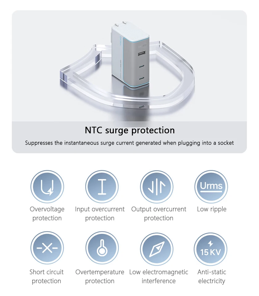 Sạc nhanh Cuktech 120W GaN Charger PD3.1/PPS2.0/QC4.0/Mi Turbo 120W – AD1003