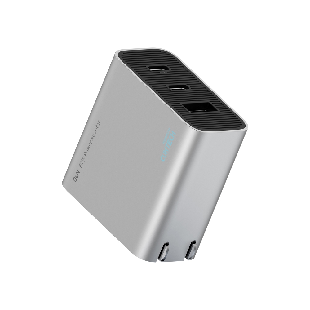 Sạc nhanh Cuktech Multi-ports GaN Charger 67W (2C1A)