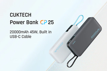Pin Dự Phòng Cuktech 20000 mAh, max 55W (Built-In USB-C Connector) – PB200N